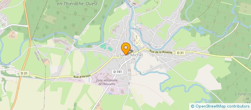 localisation de l'entreprise SELARL PHARMACIE ROCHEFORT à SAINT-MICHEL