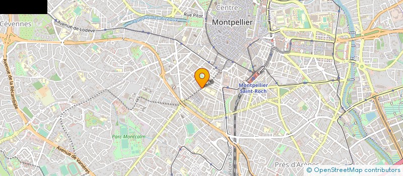 localisation de l'entreprise SELARL PHARMACIE SHD à MONTPELLIER