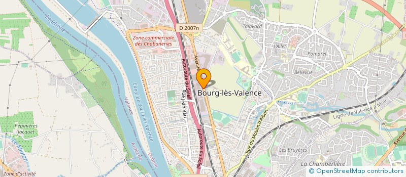 localisation de l'entreprise SELARL PHARMACIE SOULENS à BOURG-LES-VALENCE