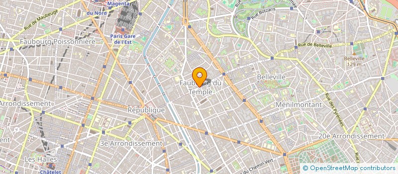 localisation de l'entreprise SELARL PHARMACIE TEMPLE - SAINT MAUR  PARIS