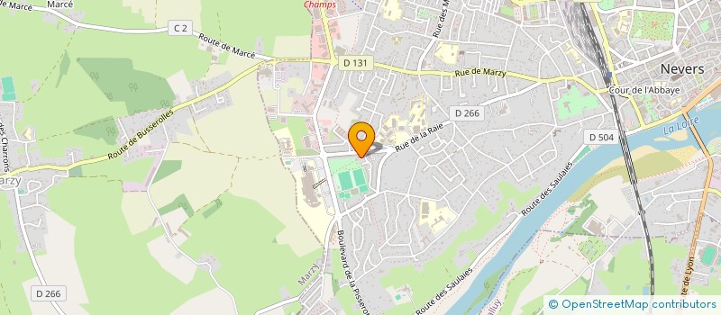 localisation de l'entreprise SELARL PHARMACIE THEURIOT à NEVERS