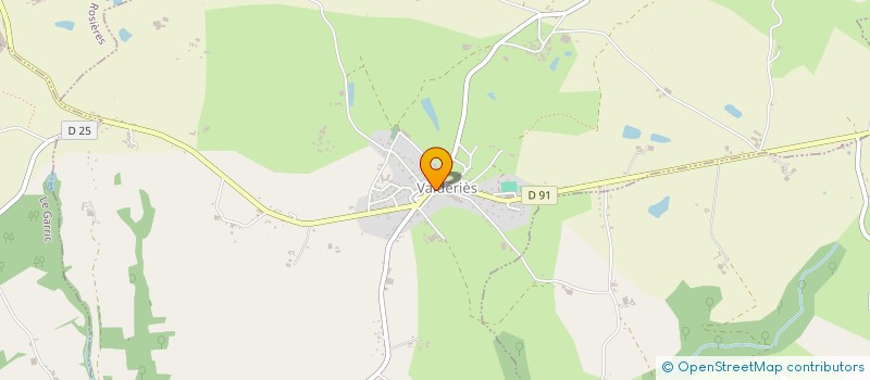 localisation de l'entreprise SELARL PHARMACIE VALDEROISE - SOCIETE D'EXERCICE LIBERAL A RESPONSABILITE LIMITEE DE PHARMACIENS D'OFFICINE - PHARMACIE  VALDERIES