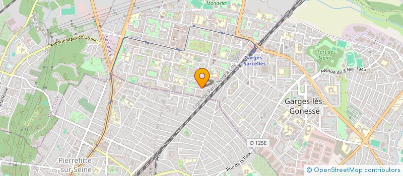 localisation de l'entreprise SELARL PHARMACIE VIDAL à SARCELLES