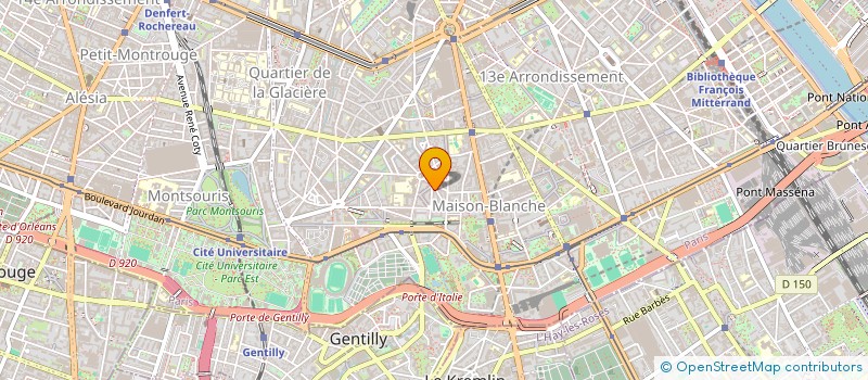 localisation de l'entreprise SELARL PHARMARCIE LARTIGOT  PARIS