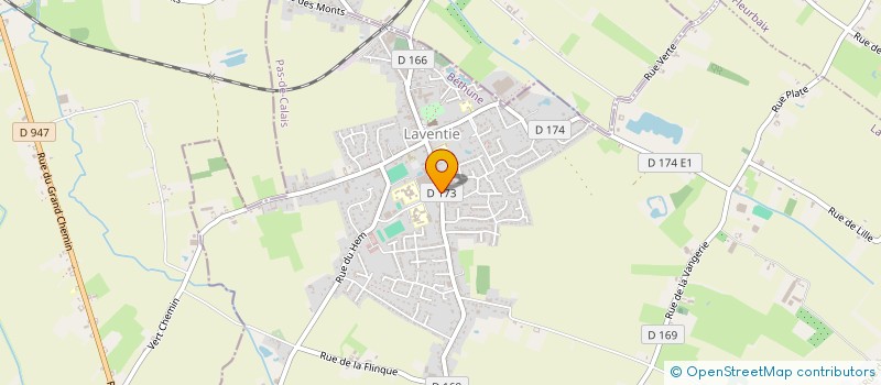 localisation de l'entreprise SELARL PHILIPPE BONTE ET FRANCOIS CHOMBART  LAVENTIE