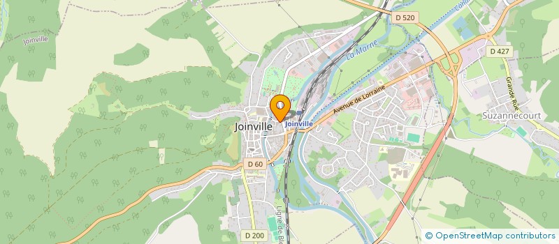 localisation de l'entreprise SELARL PIERRE-ANDRE CHAUVIN à JOINVILLE