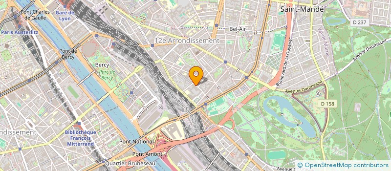 localisation de l'entreprise SELARL PIERRE DANA  PARIS