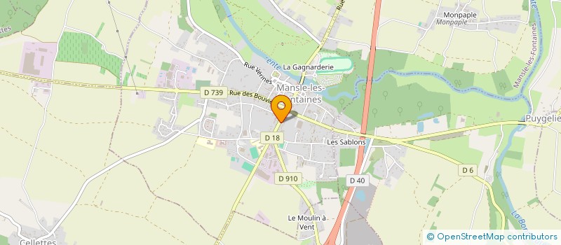localisation de l'entreprise SELARL PROUST & ASSOCIES à MANSLE-LES-FONTAINES