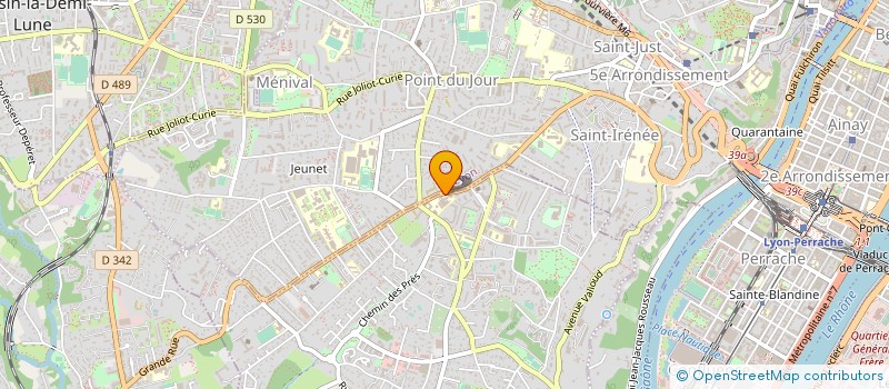 localisation de l'entreprise SELARL QA CHIR ORTHO  SAINTE-FOY-LES-LYON