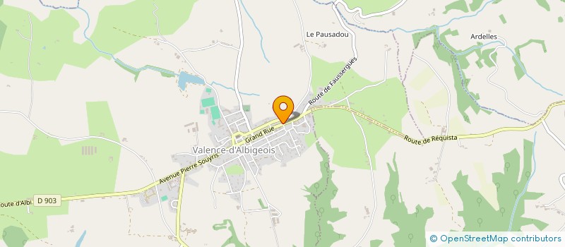 localisation de l'entreprise SELARL QUERCIGH ET ASSOCIES à VALENCE-D'ALBIGEOIS