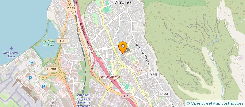 localisation de l'entreprise SELARL R.S. OSTEOPATHIE à VITROLLES