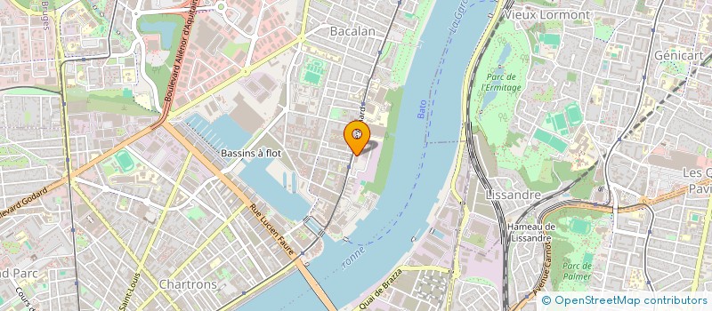 localisation de l'entreprise SELARL RACINE BORDEAUX  BORDEAUX