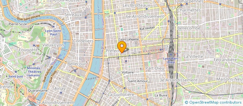 localisation de l'entreprise SELARL RAMBAUD-BILLON-PARDI AVOCATS  LYON