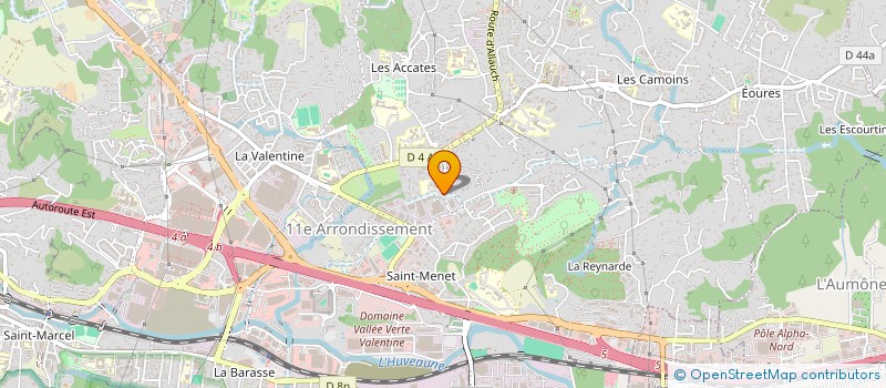 localisation de l'entreprise SELARL RAVOUX  MARSEILLE