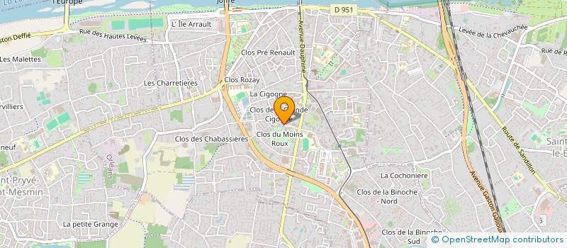 localisation de l'entreprise SELARL REAU MATHIEU  ORLEANS