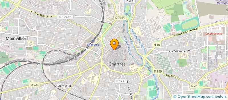localisation de l'entreprise SELARL RENARD à CHARTRES