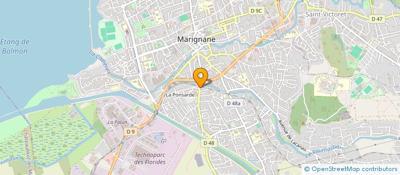 localisation de l'entreprise SELARL RESONANCE V NORD à MARIGNANE