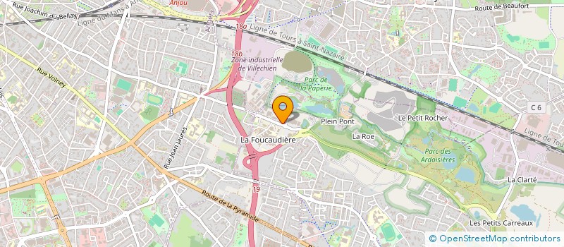 localisation de l'entreprise SELARL RHUMATOLOGIE-TL  TRELAZE