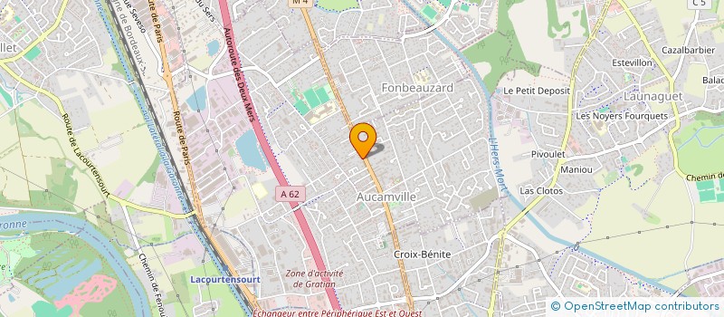 localisation de l'entreprise SELARL RIGOLLE à AUCAMVILLE