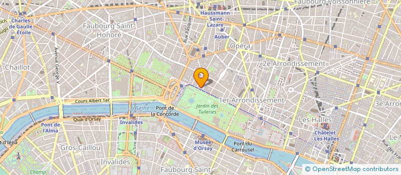 localisation de l'entreprise SELARL RIVOLI à PARIS