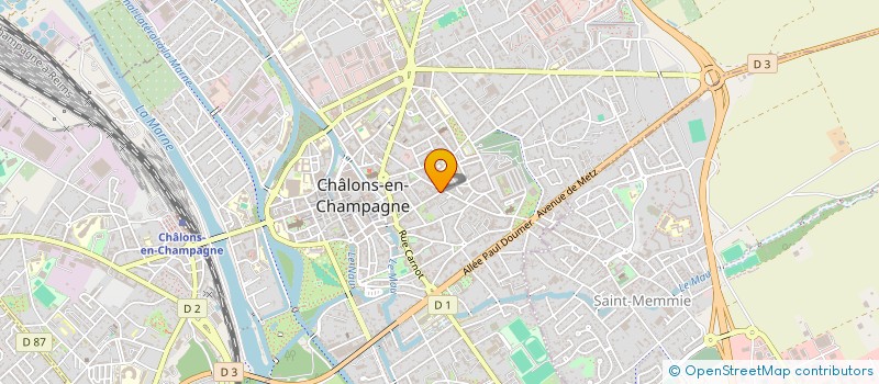 localisation de l'entreprise SELARL ROGISSART  CHALONS-EN-CHAMPAGNE