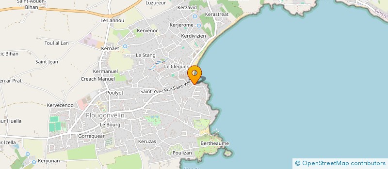 localisation de l'entreprise SELARL ROMAIN GERARD  PLOUGONVELIN