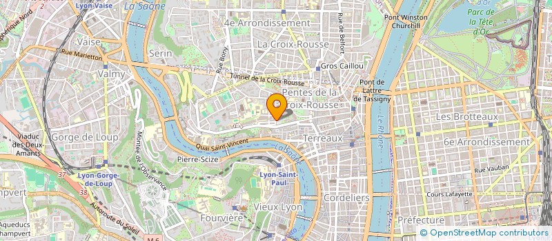 localisation de l'entreprise SELARL ROMAIN MORLAN à LYON