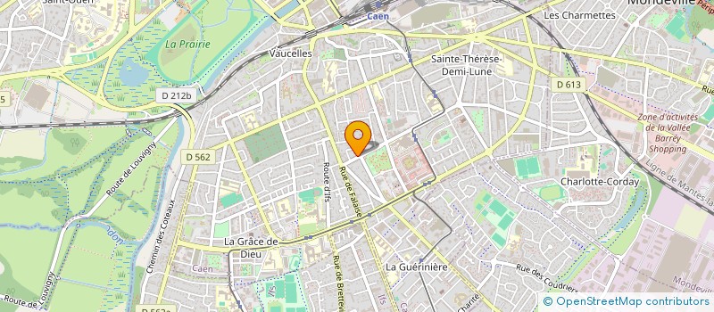 localisation de l'entreprise SELARL ROPERT CAMILLE à CAEN
