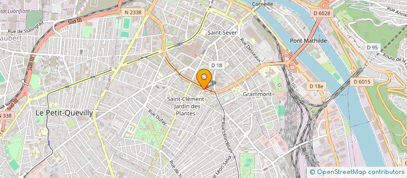 localisation de l'entreprise SELARL ROSSI à ROUEN