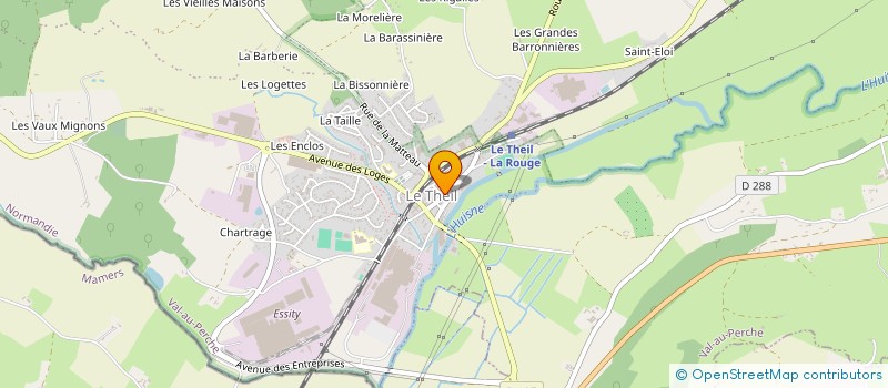 localisation de l'entreprise SELARL SAINT JOSEPH à VAL-AU-PERCHE
