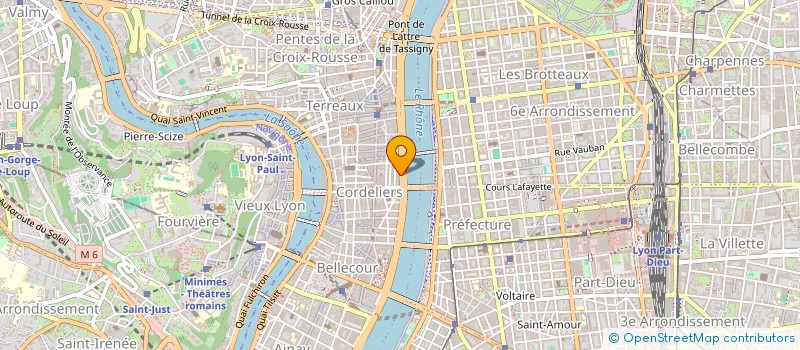 localisation de l'entreprise SELARL SANDRA BELLIER & ASSOCIES  LYON