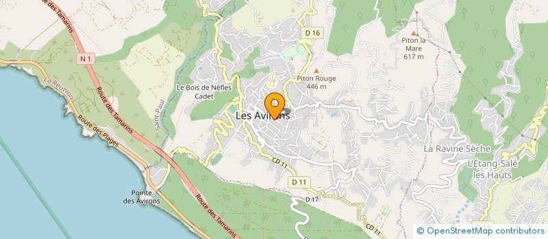 localisation de l'entreprise SELARL SANS BENOIT CHIRURGIEN DENTISTE à LES AVIRONS