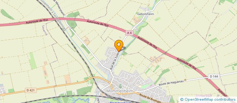 localisation de l'entreprise SELARL SATY  MOMMENHEIM