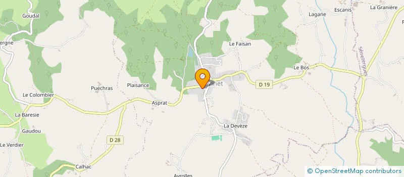 localisation de l'entreprise SELARL SEBKINE à PUYCAPEL