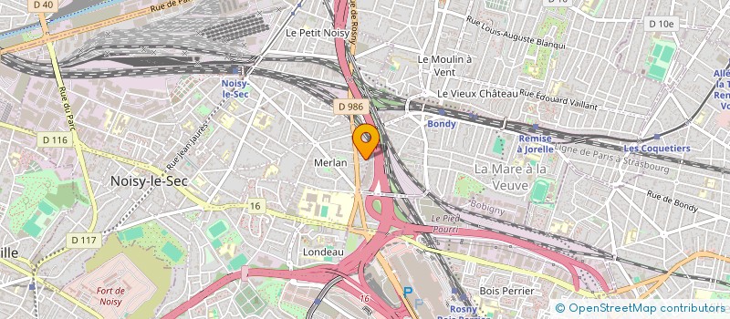 localisation de l'entreprise SELARL SELMANE à NOISY LE SEC