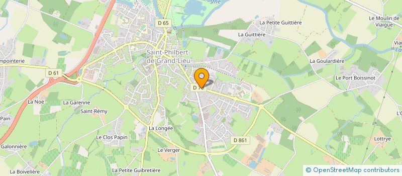 localisation de l'entreprise SELARL. SIFAAR SPECIOSE à SAINT-PHILBERT-DE-GRAND-LIEU
