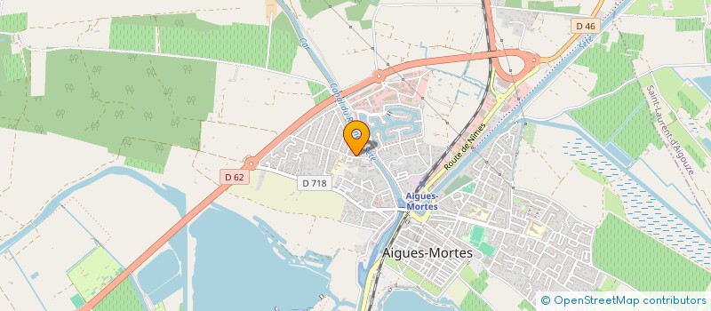 localisation de l'entreprise SELARL SKS  AIGUES-MORTES