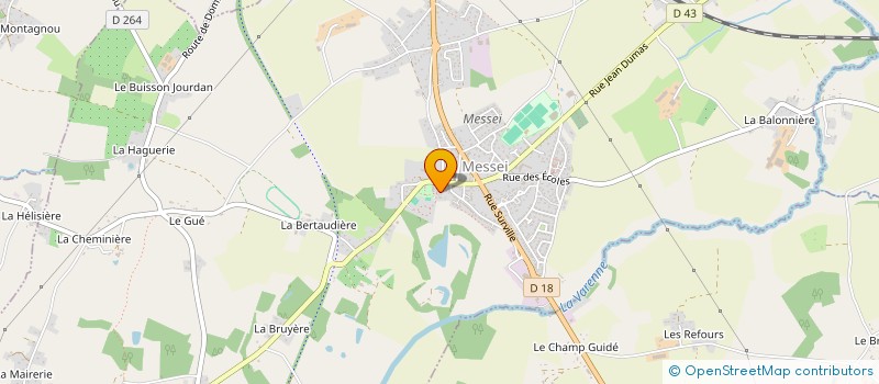 localisation de l'entreprise SELARL SOMMIER-DAULNE à MESSEI
