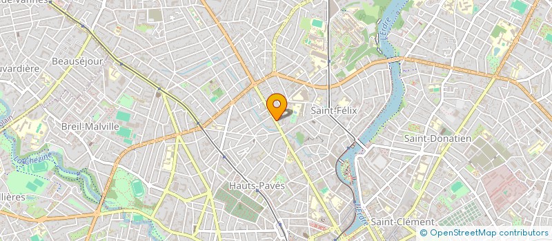 localisation de l'entreprise SELARL SOUCHEYRE à NANTES