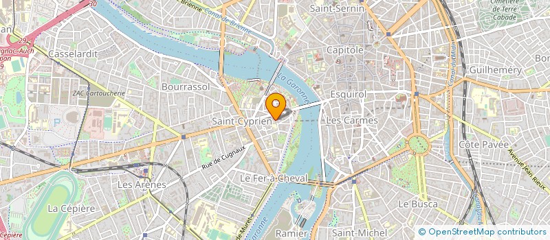 localisation de l'entreprise SELARL SOULOUMIAC, SALETES, ESTRADE, MALET-RAYMONDIS à TOULOUSE