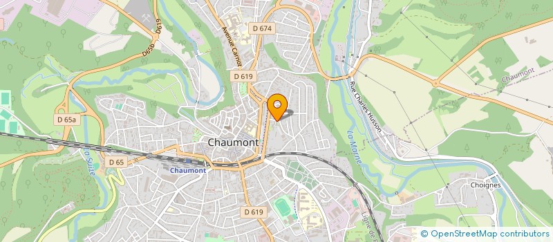 localisation de l'entreprise SELARL STCHEPINSKY FROMONT à CHAUMONT