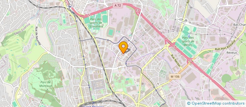 localisation de l'entreprise SELARL TAKI  SAINT-ETIENNE