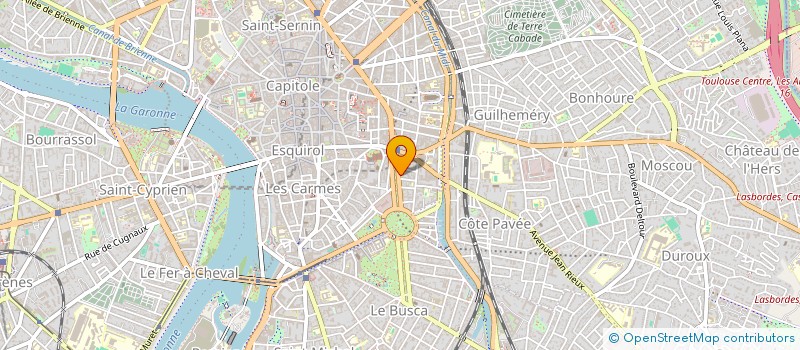 localisation de l'entreprise SELARL TAPIE  TOULOUSE