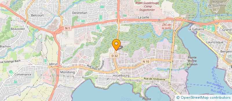 localisation de l'entreprise SELARL TASSIUS CARINE AVOCAT  BAIE-MAHAULT