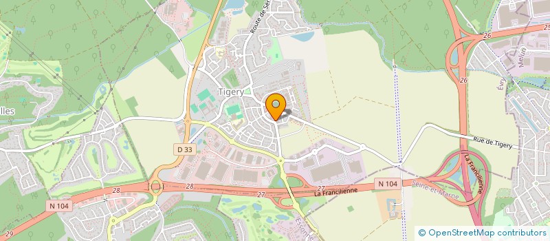 localisation de l'entreprise SELARL TB PHARMA  TIGERY