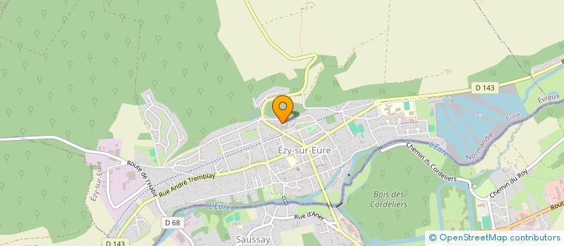 localisation de l'entreprise SELARL TCMM  EZY-SUR-EURE