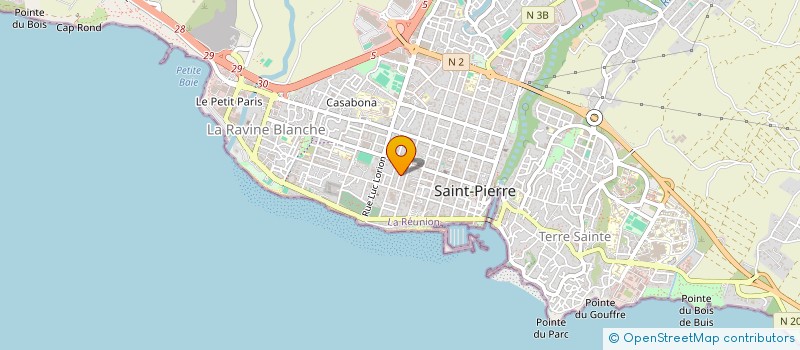 localisation de l'entreprise SELARL TELEGONE à SAINT-PIERRE