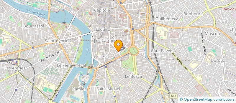 localisation de l'entreprise SELARL TERRACOL-CABALET AVOCATS  TOULOUSE