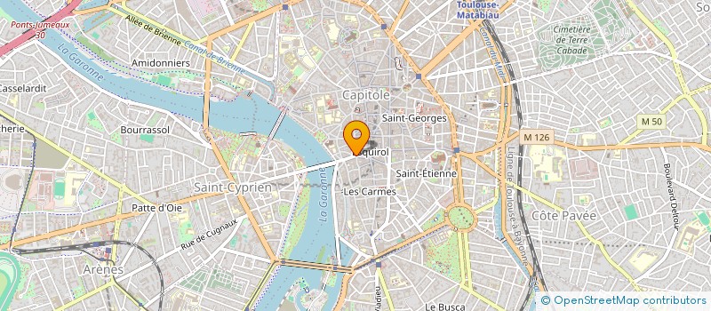 localisation de l'entreprise SELARL TERRASSE - ROVER  TOULOUSE