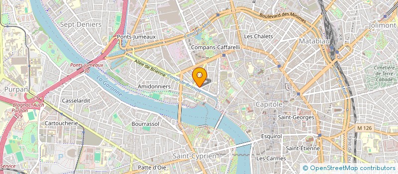localisation de l'entreprise SELARL TESTE MARIE à TOULOUSE